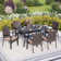Alyah Rectangular 7 - Piece 6 - Person 152.4Cm L Table Set