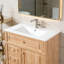 Armoire de rangement pour salle de bain avec lavabo et tiroir rabattable-2010558936-2010558943