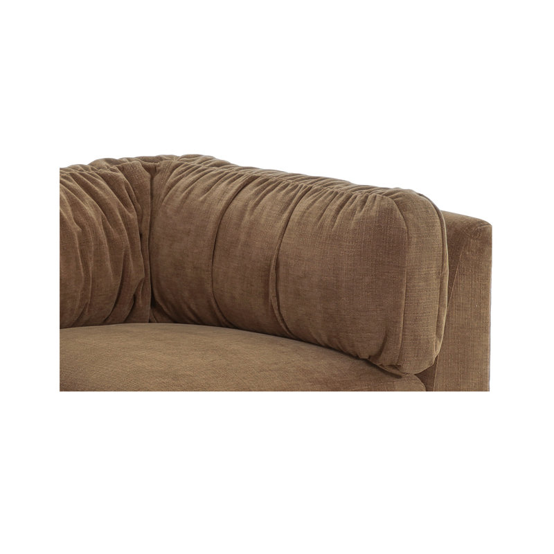 Matina Classic L Modular Sectional Taupe, Tan Polyester