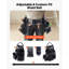 Ceinture à outils, trousse à outils professionnelle pour hommes 18 poches, sac de travail détachable pour ceinture utilitaire réglable pour électricien, charpentier, construction, organisateur de tablier de travail
