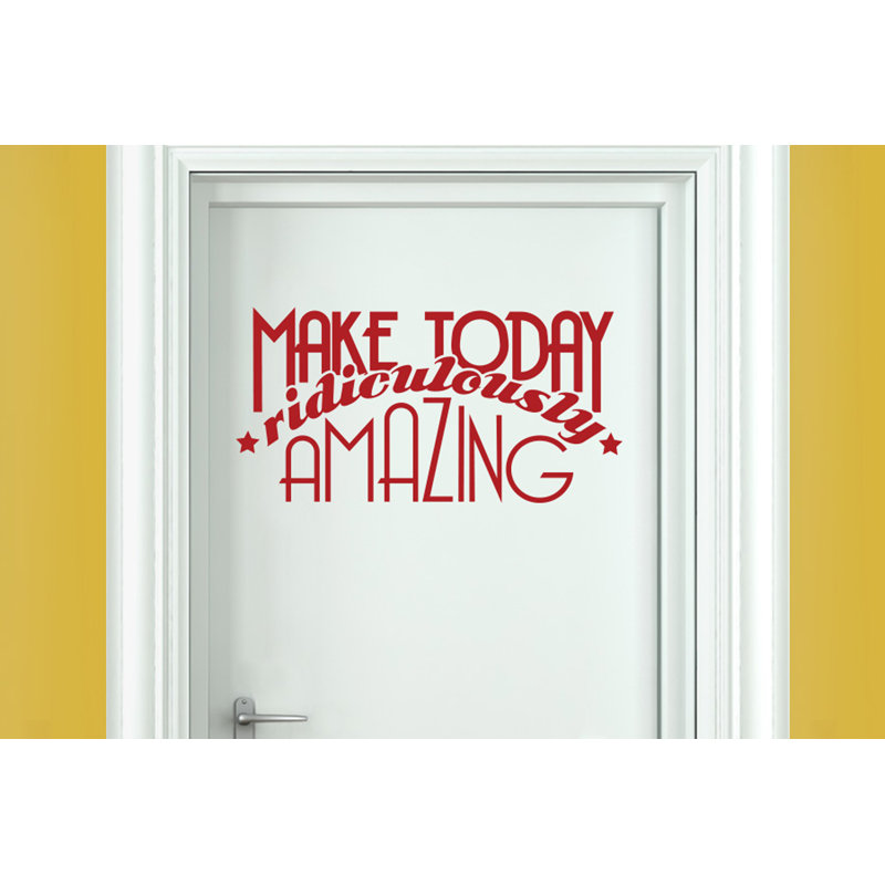 Wall Decal, Dark Red