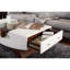Madilyn Trestle Coffee Table with Storage-420072784