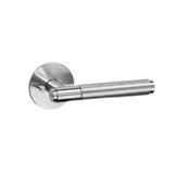 Round Passage (Hall & Closet) Door Lever with Round Rosette