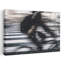 «Dynamic Snow Ride», impression d'art contemporain abstrait zébré-129707493