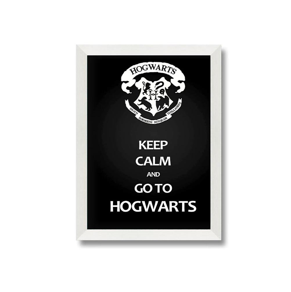 Elysee Keep Calm Hogwarts Gerahmter Druck Wandkunst