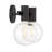  Wright 2-Light Bathroom Vanity Light in Matte Black-409110991