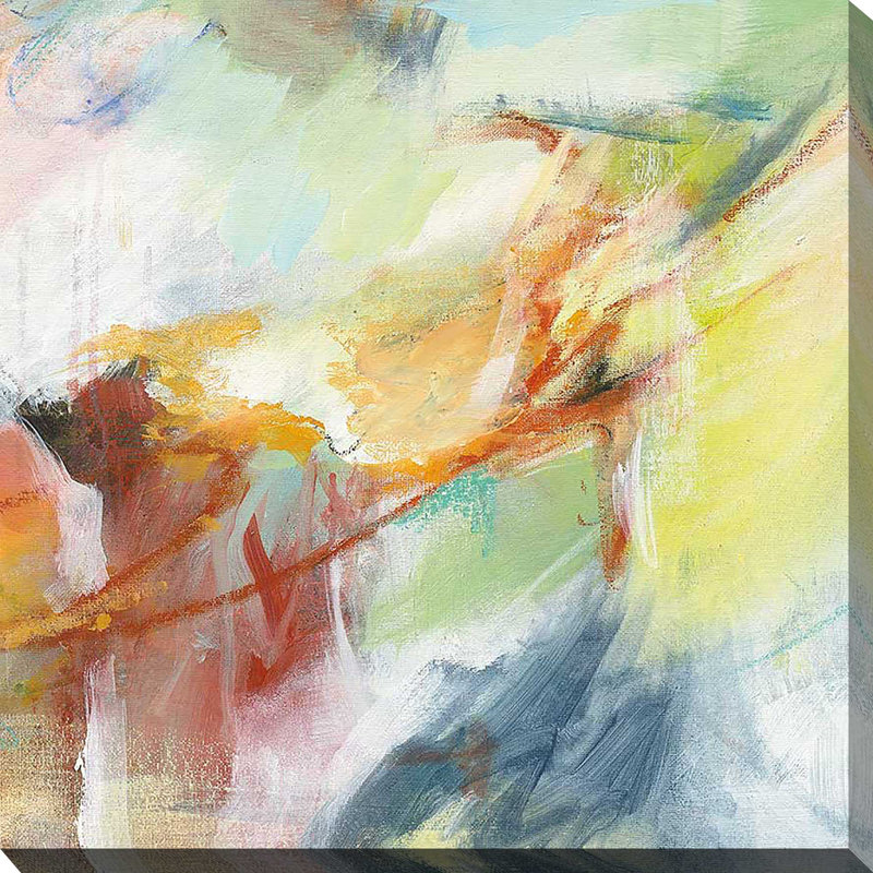«Poss Possix III Crop» - peinture, Toile tendue, H 18 po x l 18 po x P 1 po