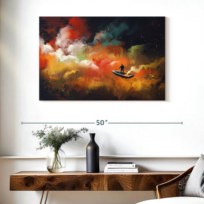 Kelan Boat Dreamscape, 26'' H x 39'' W