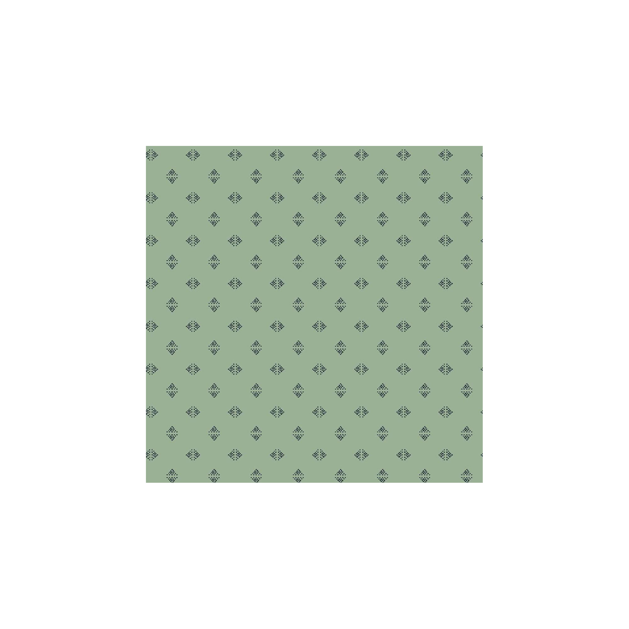 Gem Geo Peel and Stick Wallpaper, Green Tea