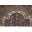 Tapis brun délavé traditionnel 7 x 10