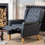 Aloysia 70cm Wide Faux Leather Wing Chair Recliner-522081994