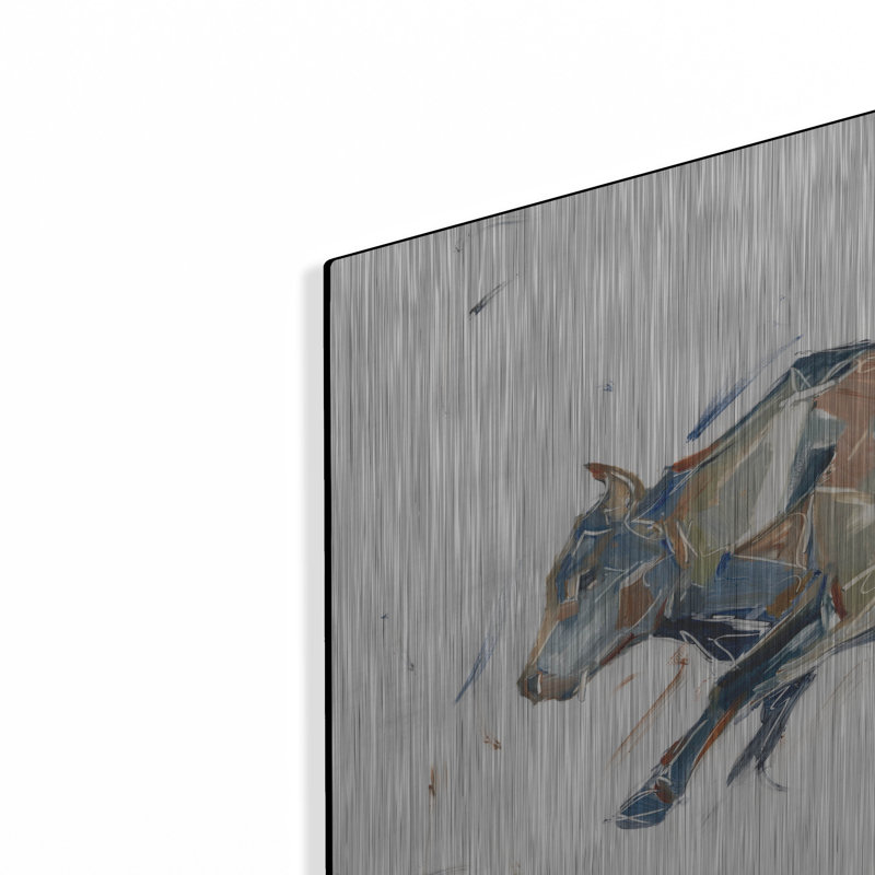 «Modern Bull Study II» par Ethan Harper, H 16 po x l 24 po
