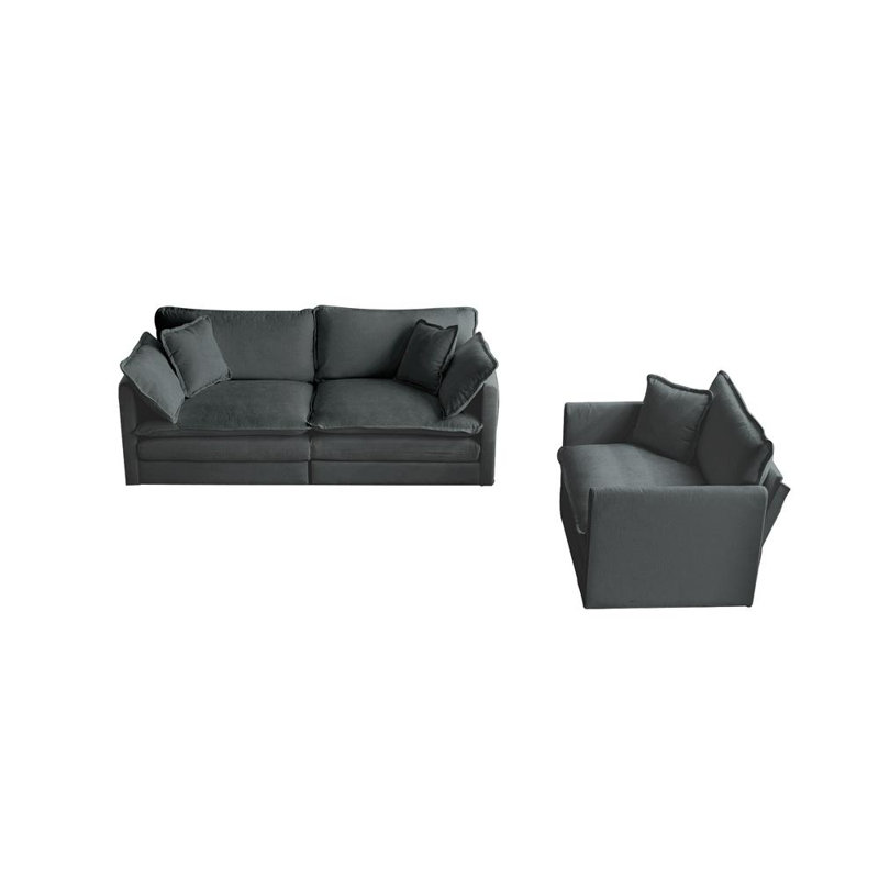 Sectional Sofa (Gray)
