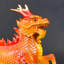 Statue vibrante en laiton Qilin