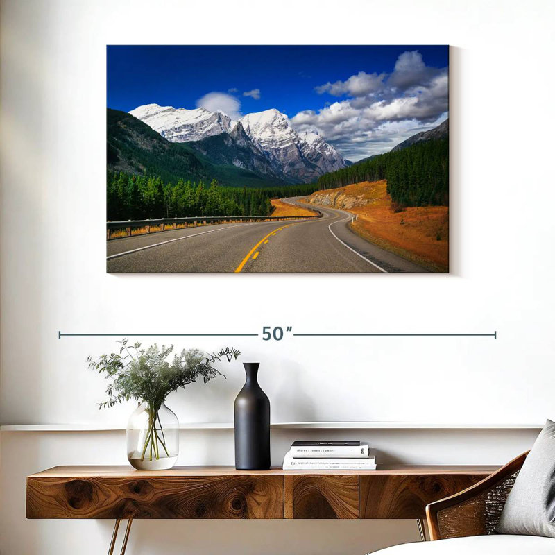 Mehar Canadian Rockies Highway, H 26 po x l 39 po