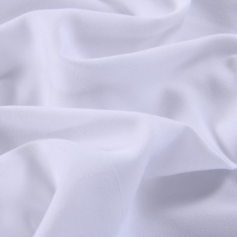 WF-BSS4-E Microfiber Sheet Set, White, Twin Sheet Set + Fitted Sheet + 1 Pillowcase