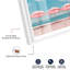 «Seaside Stripes Shadowbox Print» par Notoriart-116883323-116883329