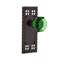 Craftsman Plate with Waldorf Emerald Door Knob-2092320858-2092320856