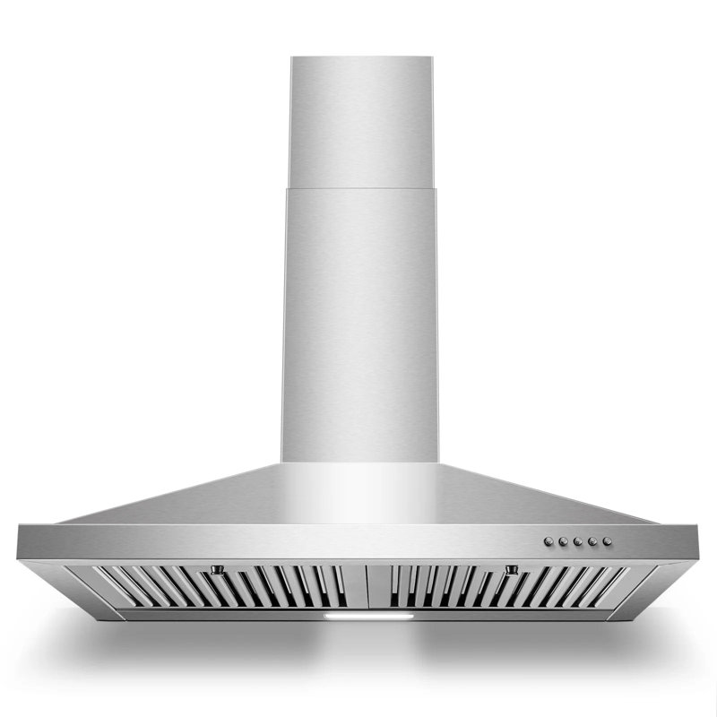 Hotte murale 30 pouces en acier inoxydable