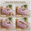Chaise longue en velours côtelé sans assemblage-993124534