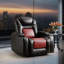 Fauteuil inclinable électrique double en cuir Meagann-881432716