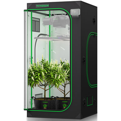 96"x48"x80" High Reflective Mylar Grow Tent