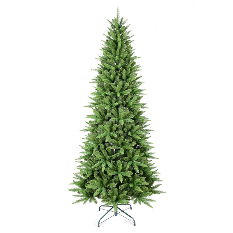 Arbre de Noël automatique PE / PVC avec support en métal, 4'