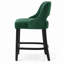  Tabourets de bar 26 po, chaises de bar rembourrées en bois massif (ensemble de 3)-556983628