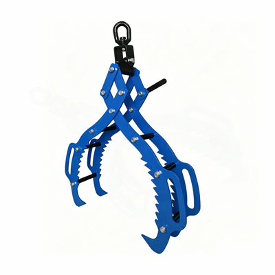 36 Inch Log Lifting Tongs, 4 Claw Eagle Claw Design Heavy Duty Solid Steel Log Grapple, 5000 LBS Load Capacity Anti-Slip Sawtooth Timber Lifting Tongs, Universal Logging Tongs for Truck, Tractor, ATV