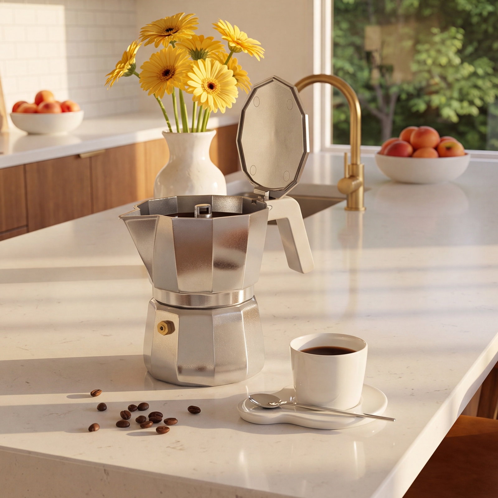 Alessi Moka Espresso Maker, 1 Shot