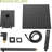 12 Inch Matte Black Shower Head With Dual Function - Wall Mounted Inch, Black, Hose-125519115