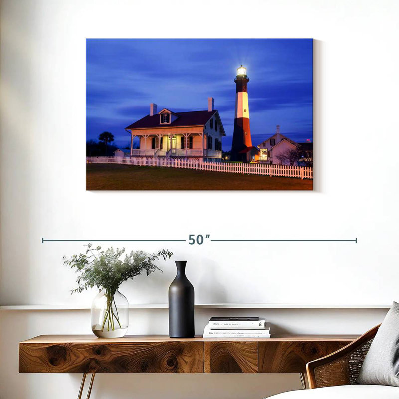 Phare Aletra Tybee Island, H 24 po x l 36 po