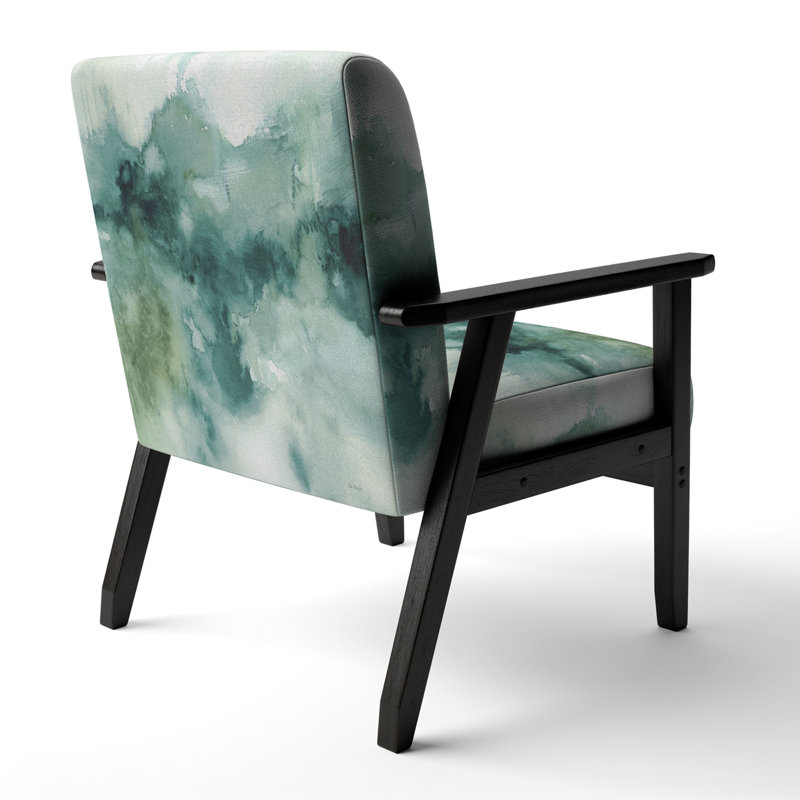 Maichael - Upholstered Mid-Century Accent Arm Chair