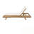 Outdoor Lounge Chaise with soft cushion and side storage space-712294184