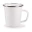 Set of 4 Solid Red Latte Mugs-1942597992