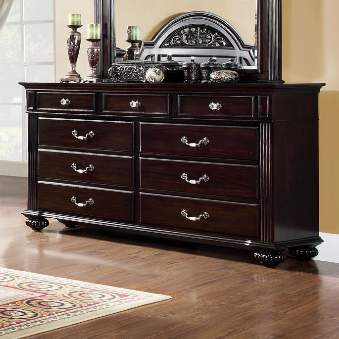 Commode 9 tiroirs Alberthe