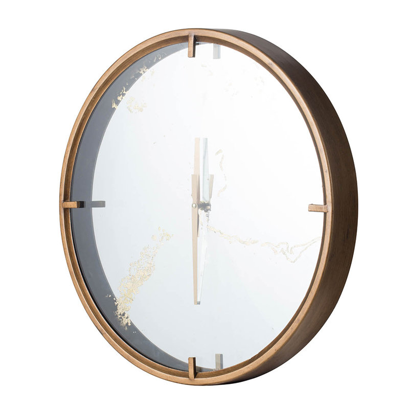 Horloge murale Nena Michele, H 19,7 po x l 19,7 po x P 2,6 po