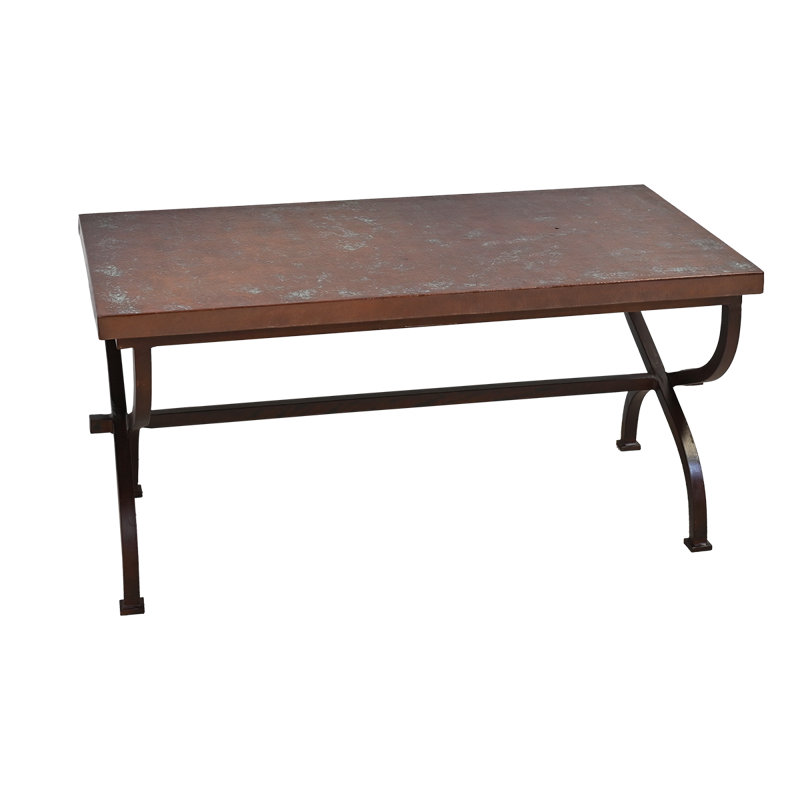 Iron & Copper Coffee Table