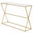 Sabrina 45'' Glass Top Console Table-241436407