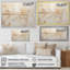 Beige et blanc, minimalisme intemporel - peinture abstraite, art mural-301857754-301857755