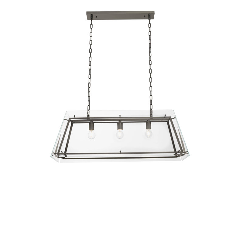 Azure 3 - Light Dimmable Kitchen Island Geometric Chandelier
