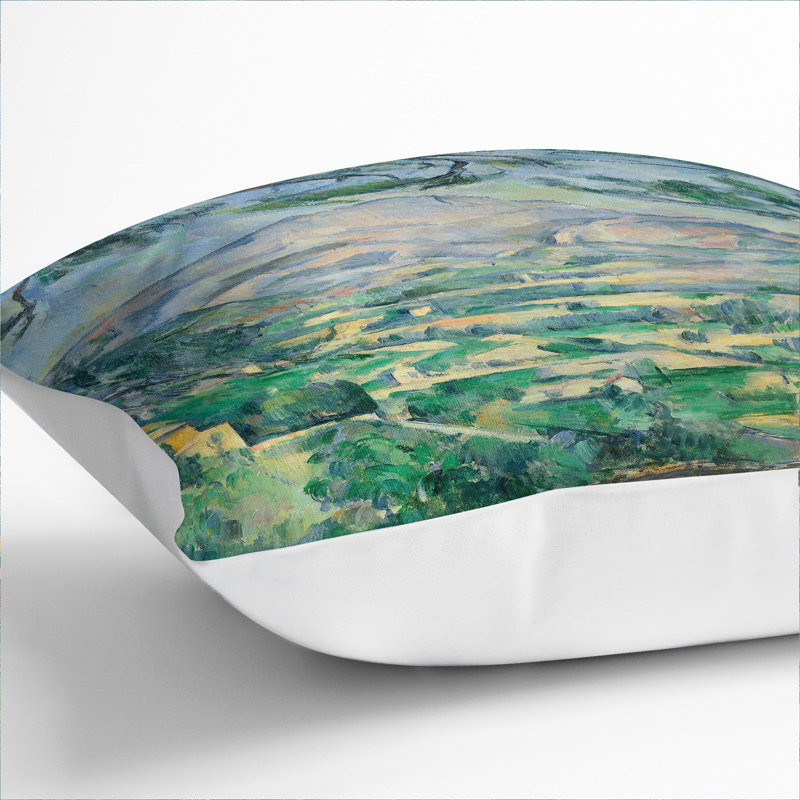 Square Cushion, 40cm H x 40cm W x 15cm D, White