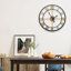 Aerynn Metal Wall Clock