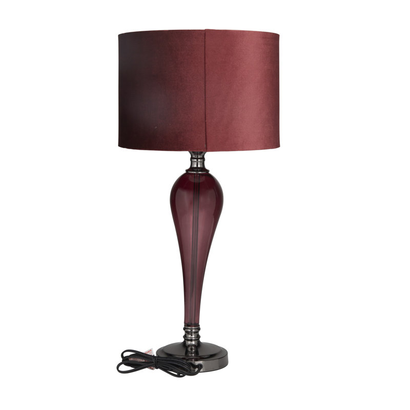 Lampe de table en velours Glam