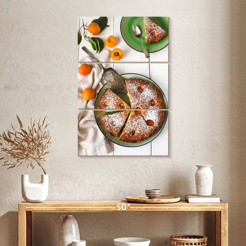 Yarlin Pie Slices, 32" H x 20" W