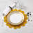 Krieger Glass Floral Round Placemat