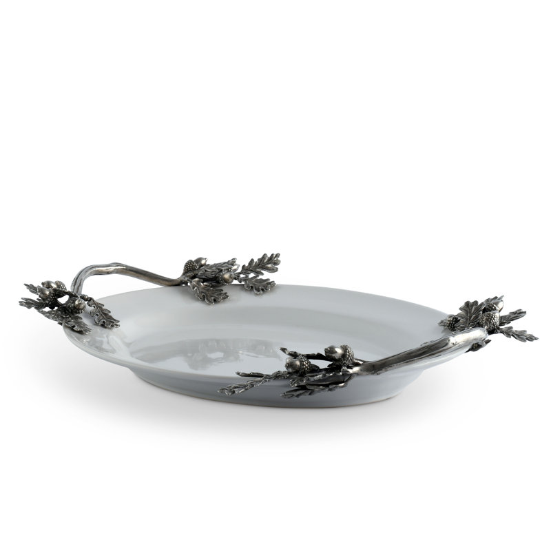 Majestic Forest Ceramic Decorative Tray