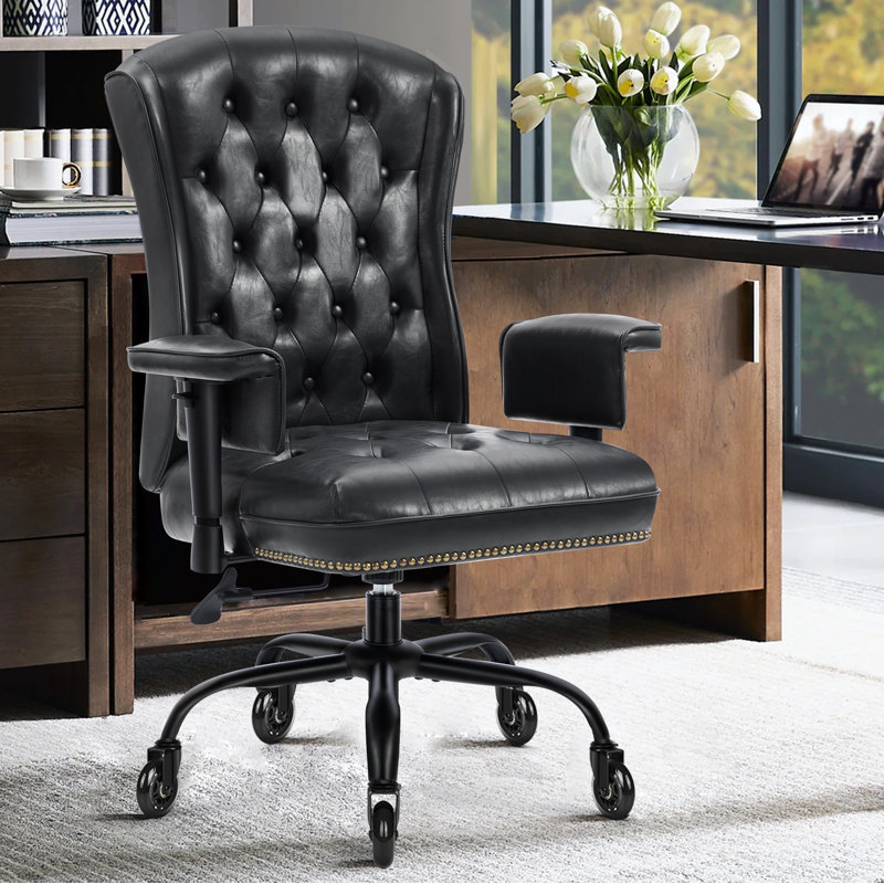 Chaise de bureau Carraton, Noir