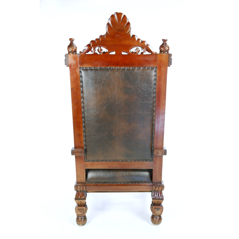 Fahy Tufted Armchair, Brown
