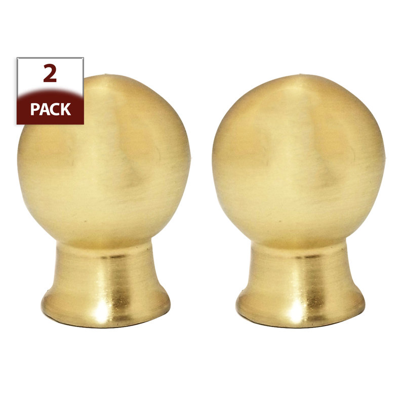 Faîteau lampe de forme boule, Laiton poli